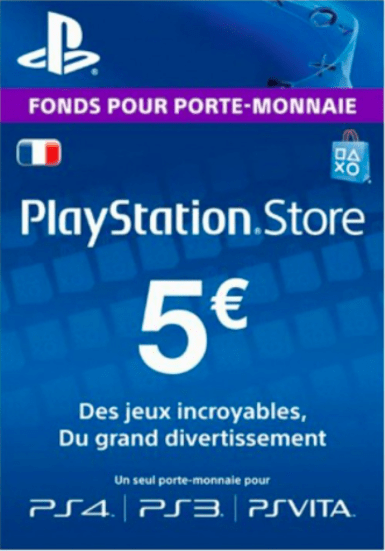 5 Euro PlayStation Network Card France
