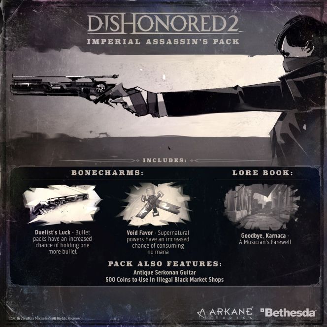 Dishonored 2 | Imperial Assassins DLC