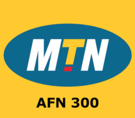MTN 300 AFN Mobile Top-up AF TopUp Keys