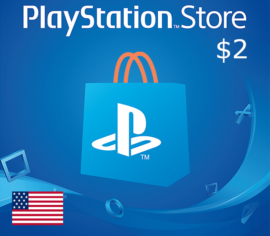 PlayStation Network Card $2 US Gift Card Keys