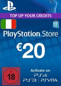 Playstation 20 Italy code