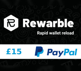 Rewarble PayPal £15 TopUp Keys |Fast Delivery| Buy Rewarble PayPal £15 TopUp Keys with Crypto USDT Bitcoin Ethereum Litecoin Payeer Webmoney BNB Doge Advcash - 1stpal.com