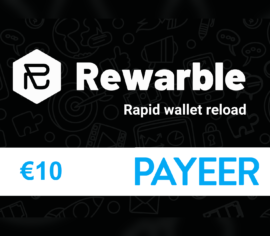 Rewarble Payeer €10 Gift Card EU TopUp Keys Buy with Payeer Crypto Litecoin USDT BTC LTC Solana Ethereum BNB Monero Tron Webmoney Advcash 1stpal.com 2