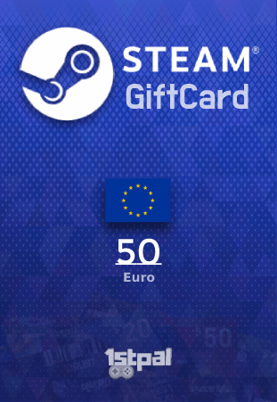 Steam Gift Card 50 Euro - Buy 50 Euro Steam Wallet with Bitcoin Litecoin BCH Solana | 1stpal.com