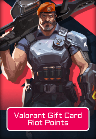 Valorant 1950 Riot Points Gift Card