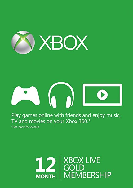 Xbox Live Gold 12 month
