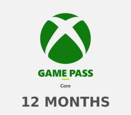 XBOX Game Pass Core 12 Month India |Fast Delivery| Buy Game Pass Core 12 Month India with Crypto USDT Bitcoin Litecoin Payeer Webmoney Advcash - 1stpal.com