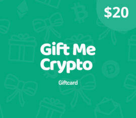 Gift Me Crypto 20 USD Gift Card Key |Fast Delivery| Buy Gift Me Crypto Gift Card with Crypto USDT Bitcoin Litecoin Ethereum Monero XMR Webmoney - 1stpal.com